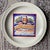 French Provincial Cheese Plate Service from Saint Amand, 1970s, Set of 9 For Sale - Image 4 of 10