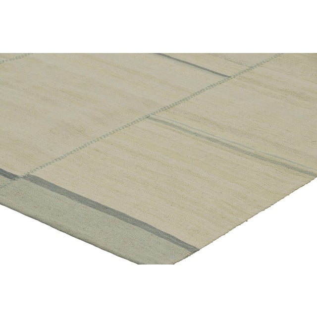 Handwoven in wool, this 9x12 contemporary Kilim is from an exciting new custom-capable flatweave collection by Rug &...