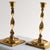 Brass Vintage Mottahedeh Brass Candlestick Holders - a Pair For Sale - Image 8 of 10