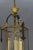 1920s French Neoclassical Style Brass and Beveled Clear Glass Hexagonal Lantern, 1920s For Sale - Image 5 of 18