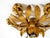 Brutalist Florentine Gold-Plated Iron Ceiling Lamp, 1960s For Sale - Image 13 of 18