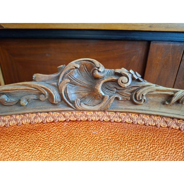 Vintage Baroque-Style Armchairs, 1940, Set of 4 For Sale - Image 13 of 15