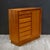 Mid-Century Modern Mid-Century Teak Gentlemen's Dresser With Tambour Door by Berhard Pedersen & Son, Denmark c.1960 For Sale - Image 3 of 14
