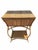 Brown 20th Century Boho Chic Rattan Table With Storage Compartment For Sale - Image 8 of 8