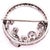 Antique 14 Karat Pin or Brooch in White Gold Diamond Circle For Sale - Image 12 of 12