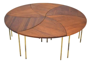Peter Hvidt "Pinwheel" Coffee Table