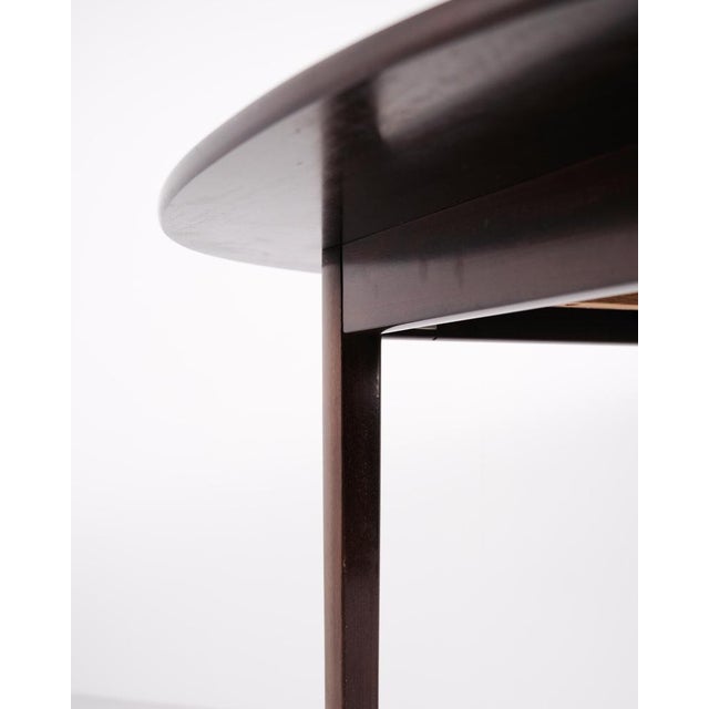 Ole Wanscher Dining Table with Extension Leaves by Ole Wanscher for Poul Jeppesen, 1960s For Sale - Image 4 of 14
