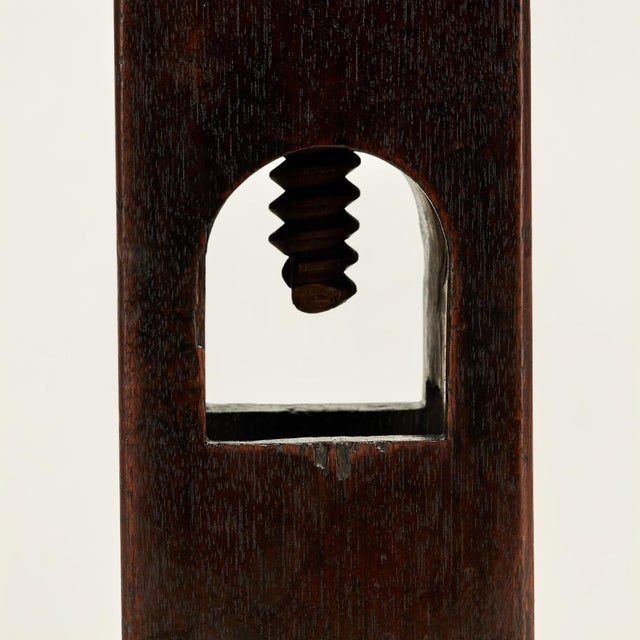 Antique French Wooden Screw Press Nutcracker For Sale In West Palm - Image 6 of 10