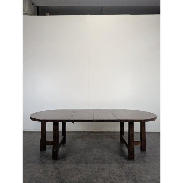 Vintage Chalet Dining Table For Sale - Image 5 of 7
