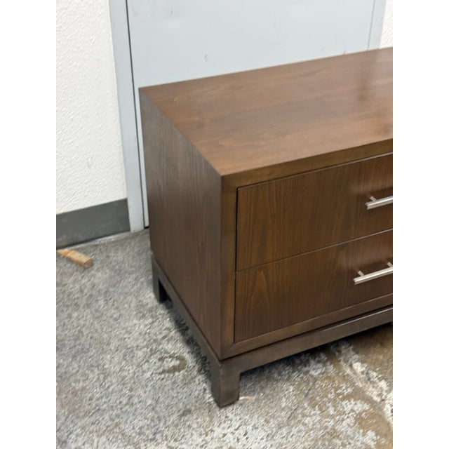 Wood Traylor & Co. Contemporary Nightstand For Sale - Image 7 of 12