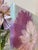 Michelle Farro Original Oil Painted "Striped Dahlia" by Michelle Farro For Sale - Image 4 of 6