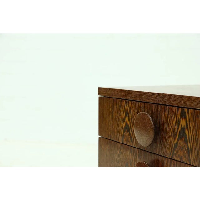 1960s Vintage Wengé Drawer Cabinet, 1960s For Sale - Image 5 of 11