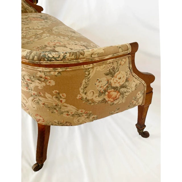 Antique Victorian Settee For Sale - Image 10 of 12
