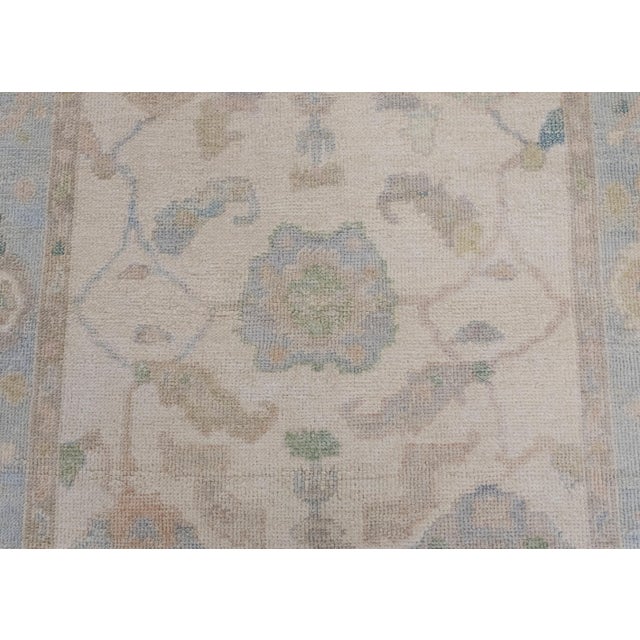 Early 21st Century Turkish Oushak Rug 3'10" x 5'9" For Sale - Image 5 of 8