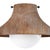 Surfside's white-washed, limed oak finish creates a relaxed look and brings out the wood grain texture of this fixture's...