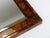 Black Antique Biedermeier Square Walnut Wall Mirror, Vienna, 1850s For Sale - Image 8 of 18