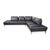 Black Leather HS.420 Corner Sofa from Hülsta For Sale - Image 12 of 13