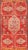 Tribal Large Vintage Moroccan Gallery Rug With Tribal Design in Red, Ivory and Orange For Sale - Image 3 of 13