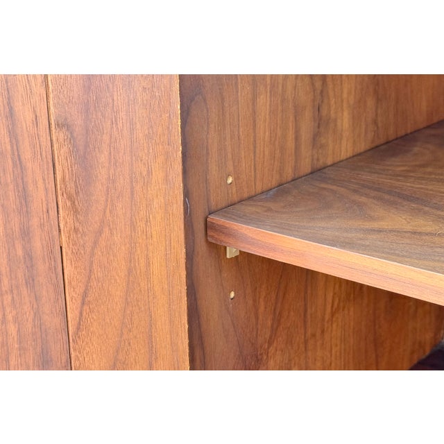 John Keal for Brown Saltman Mid-Century Walnut Credenza / Sideboard, Circa 1970s For Sale - Image 14 of 18