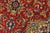Fine Qom Rug 3’3” X 4’11” Red Wool Traditional Hand-Knotted Oriental Carpet For Sale - Image 4 of 12