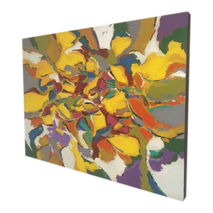 2022 Contemporary Abstract Expressionist Oil Painting by Jesus Galvan