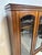 Wood Victorian Adjustable Shelf Mahogany Bookcase with Glass Double Doors, 1850 For Sale - Image 7 of 15