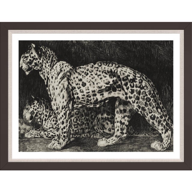 Contemporary Big Cats 2, Framed Artwork For Sale - Image 3 of 3