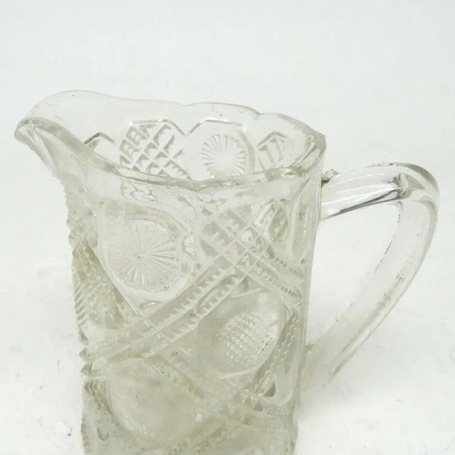 Art Deco Milk Jug from Ząbkowice Glassworks, Poland, 1950s For Sale - Image 4 of 6
