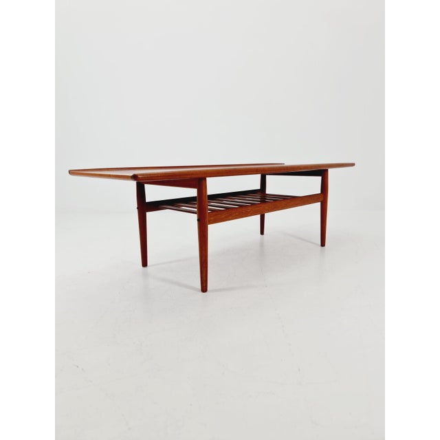 Danish Teak Coffee Table by Grete Jalk for Glostrup Møbelfabrik, 1960s For Sale - Image 14 of 18