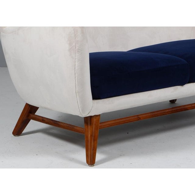 1950s Scandinavian Two Seater Sofa, 1950s For Sale - Image 5 of 8