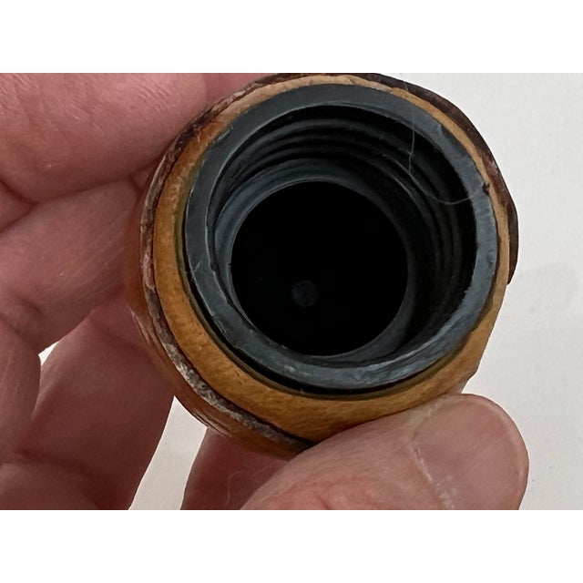 Vintage Italian Leather Duck Decantur For Sale - Image 13 of 13