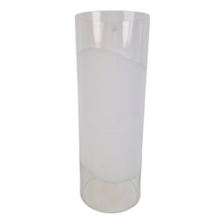 Murano Glass Cylinder Table Lamp from Vistosi, 1990 For Sale