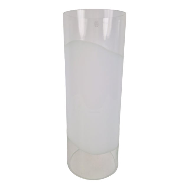Murano Glass Cylinder Table Lamp from Vistosi, 1990 For Sale