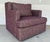 Revelation Modern Tweedy Bird Purple Finch Unwind Swivel Chairs Pair For Sale - Image 4 of 8