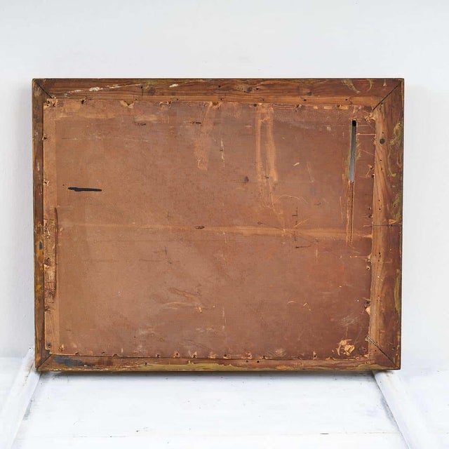 Vintage Golden Wooden Frame, 1950s For Sale - Image 3 of 4