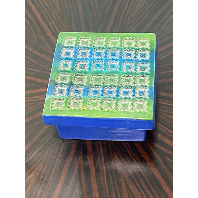 Mid-Century Modern Ceramic Box by Aldo Londi for Bitossi, Italy Circa 1960s For Sale - Image 3 of 7