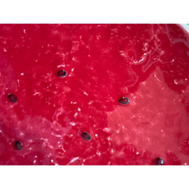 Bordallo Pinheiro Watermelon Charger Plate Watermelon Plates Platter For Sale - Image 13 of 15