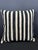 Turkish Hemp Pillow Cushion Natural Beige Black Cushion Cover 20"x20" For Sale - Image 4 of 4