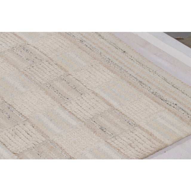 Rug & Kilim’s Scandinavian Style Extra Long Runner, With Geometric Patterns For Sale In New York - Image 6 of 9