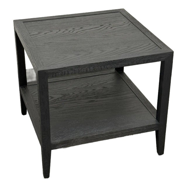 Van Thiels for Restoration Hardware French Contemporary Square Side Table For Sale