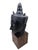 Contemporary Vintage Southeast Asian Bronze Buddha Head For Sale - Image 3 of 8