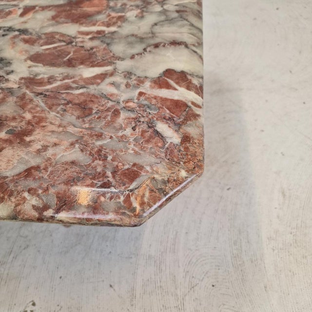 Italian Marble Coffee Table, 1980s For Sale - Image 11 of 16