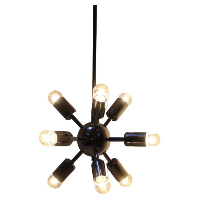 Chrome Pendant Sputnik by Drupol, 1970s For Sale