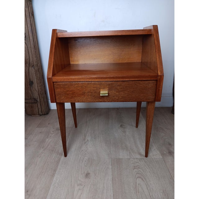 Vintage Swedish Bedside Table, 1970s For Sale - Image 10 of 10