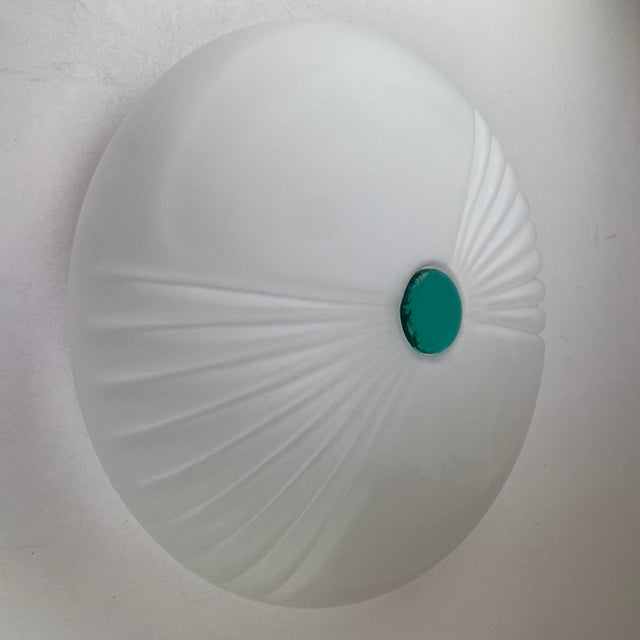 Murano Glass Ceiling Lamp, 1980s For Sale - Image 10 of 14
