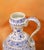 Late 19th Century 19th Century French Blue and White Faience Ewer With Courting Scene For Sale - Image 5 of 11
