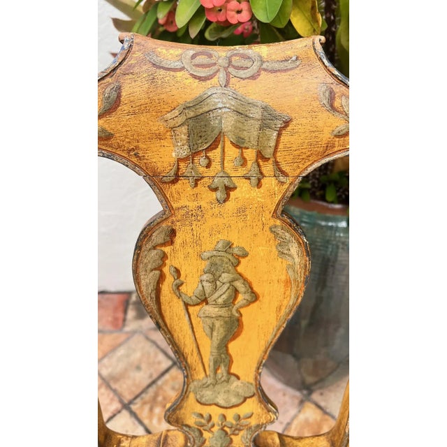 Late 1800s Italian Side Chairs- a Pair For Sale - Image 10 of 10