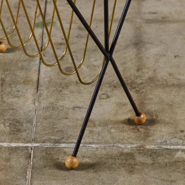 Tony Paul Wire Magazine Rack For Sale - Image 14 of 14