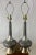 Mid-Century Silver Ceramic Plasto Abstract Lamps - a Pair For Sale - Image 10 of 10
