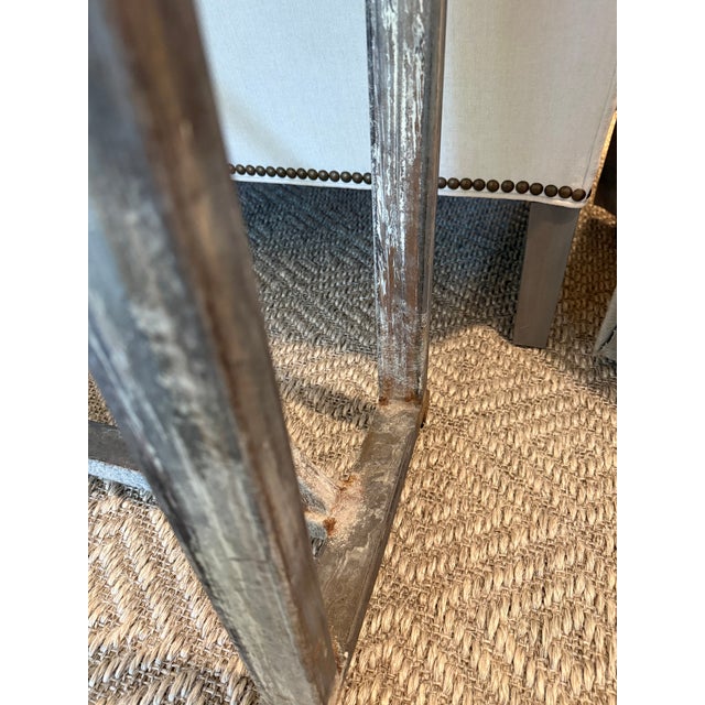Rustic Iron Console Table For Sale - Image 4 of 9